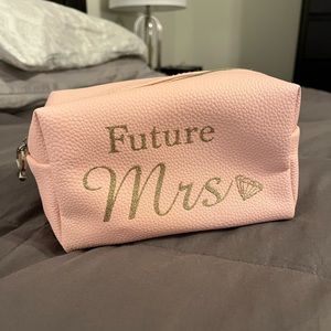 Future Mrs. Pink Makeup/Toiletries Bag